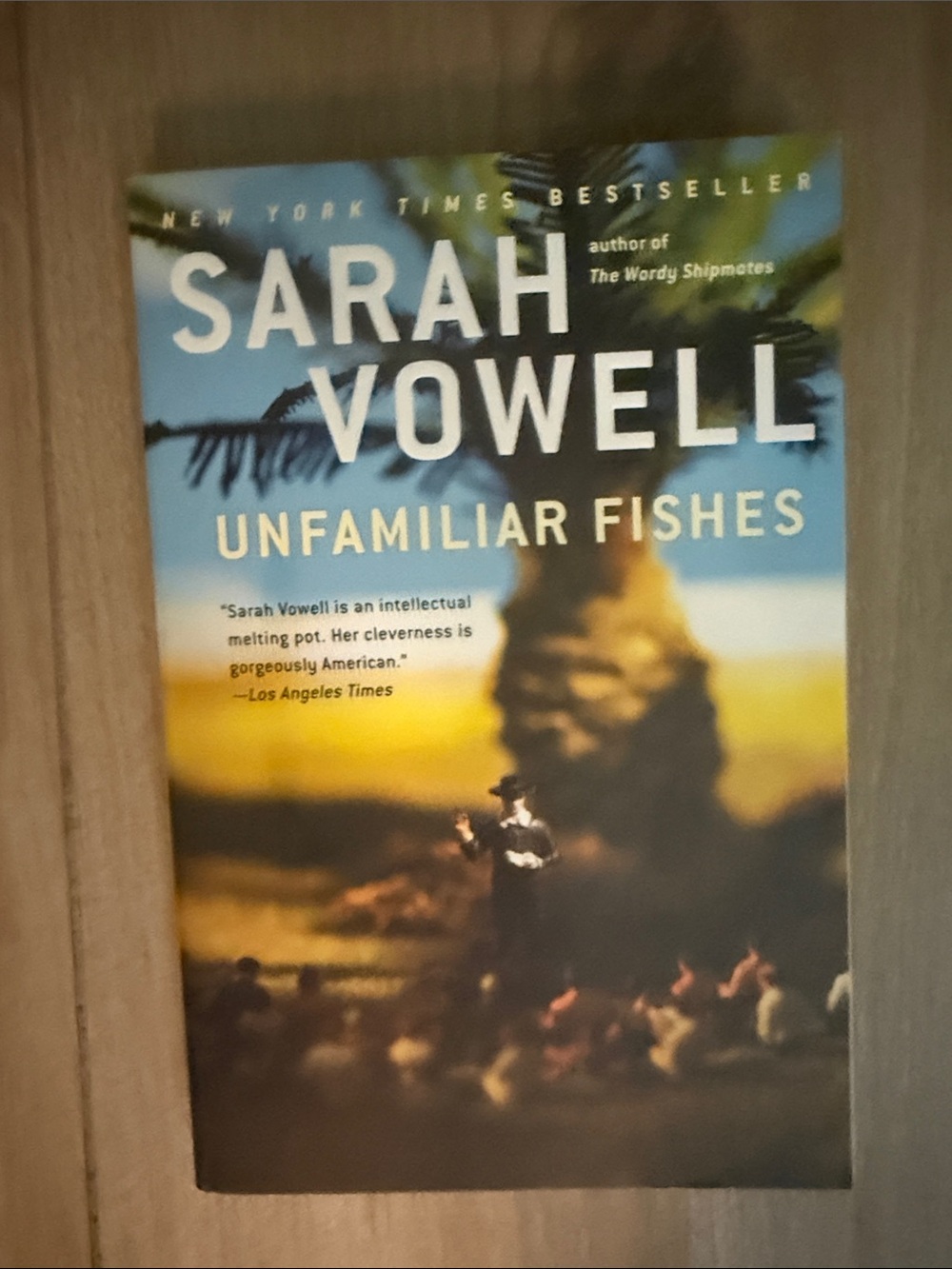 Unfamiliar Fishes - Blue and Yellow book